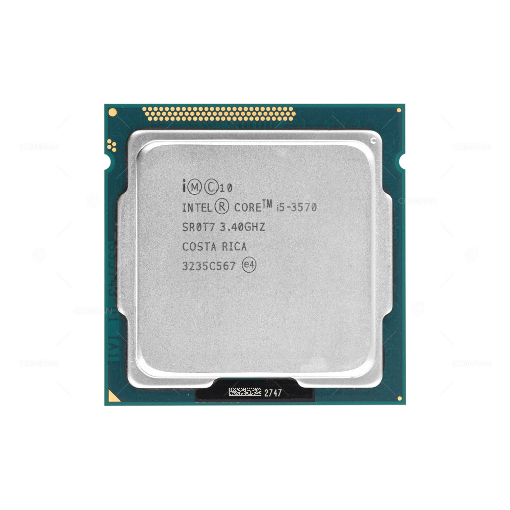 SR0T7  INTEL CORE I5-3570 3.4GHZ 4CORE 6MB CACHE SOCKET LGA1155 77W
